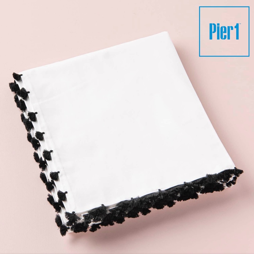 Pier 1 Fringe Dinner Napkins